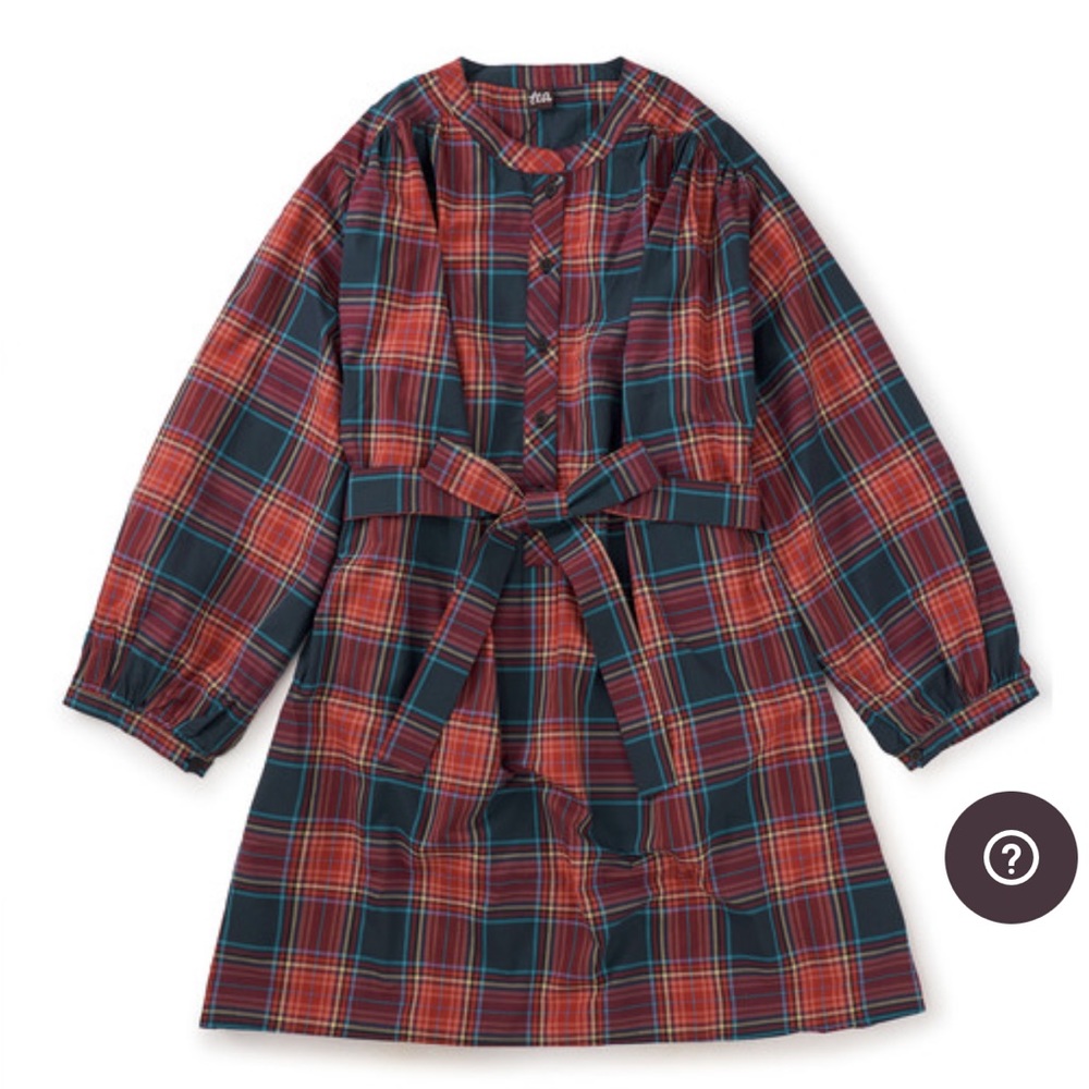 Like New Tea Collection Plaid “Mommy & Me” Tunic Dress in size Medium